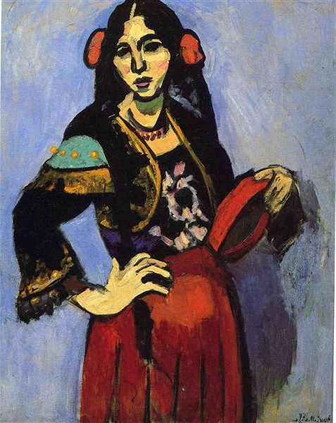 Spanish woman Henri Matisse 1909